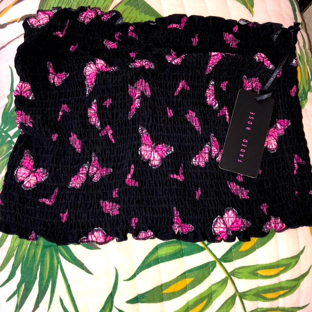 Butterfly Tube Top!